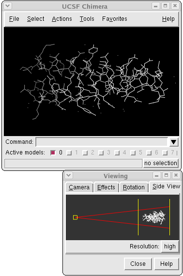 UCSF Chimera - Leucine Zipper