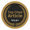 Wiley most-cited-paper medallion